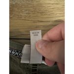 Knox Rose Knox Rose Women Size Medium Shirt Green Embroidered Cotton Blend Peasant Hippie Photo 6