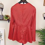 C/MEO COLLECTIVE  Polkdot LS Top Brick Photo 2