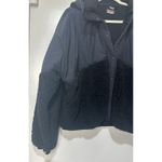 Free People  FP Movement Adventure Awaits Fleece Jacket Black Size Large NWT Cozy Photo 5