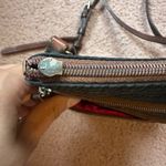 Dooney & Bourke  Black Nylon North South Triple Zip Crossbody Bag/Purse  Flaw Photo 7