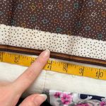 Brown geometric toss boarder print bandana 0699 Photo 1