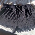 Ambiance Apparel  Vintage Black Flowy Shorts Photo 0