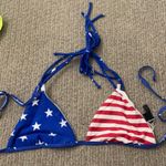 LA Hearts American Flag tie bikini top Photo 0