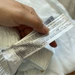 Mango  Linen Pants straight leg pull on womens White (medium) vacation resortwear Photo 8