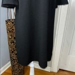Madewell  Black A-line Mini Dress with Bell Sleeves Photo 2