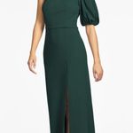 SACHIN + BABI Nadia Gown In Emerald Green Size 6 Photo 2