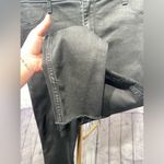 Hollister  Black Curvy High- Rise Jean Leggings Size 13S Raw Hem Size 31x26 Photo 3