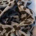 Umgee blue cheetah sweater dress size medium Photo 2