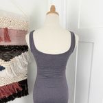 Vuori  Halo Essential Stretch Midi Tank Dress Heather Purple Sz XS Photo 5