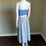 Gap Blue & White Striped Tie Waist Skirt Size 10 Photo 4