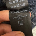 Tory Burch  Tweed Trim Cardigan Sweater Coat Blue Red‎ Gold Womens size small Photo 7