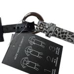 INC International Concepts Quilted Animal Print Convertible Belt Bag Grey L Gray Photo 5