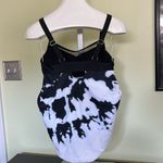 Amazon Print Strappy Back Tankini Set Two Piece Swimdress Panty Bathing Photo 9