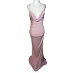 Katie May  X Revolve Surreal Dress in Rose Quartz Small New Womens Maxi Gown Photo 3