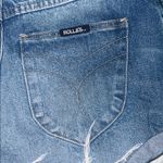 ROLLA'S High Rise Dark Blue Jean Shorts size 25 Photo 8