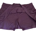 zuda Blackberry Bermuda Swim Skort Women SZ 4X #1260 Purple Photo 2