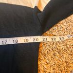 Joseph A. Womens Long Sleeve Knit Mini Dress Black Cream Striped Pocket‎ L Size L Photo 3