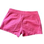 J.Crew  Pink Linen Blend Shorts Summer‎ Casual Chic Size 4 Photo 3