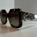 DIFF eyewear Giada Rectangle Espresso Tortoise Sunglasses Photo 7