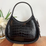 Coach NWT Ergo Bag In Croc Embossed Coachtopia Leather Photo 0