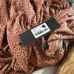 MikaRose Sierra Modest Ditsy Print Maxi Dress NEW Womens L Handkerchief Hem Boho Photo 7