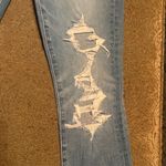 American Eagle Outfitters Super Hi-Rise Distressed Jeggings Photo 2