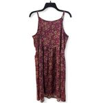 Natural Life  Floral Embroidered Dress Size M Adjustable Straps W/ Pockets Photo 2