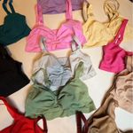 Feelingirl Bras Set of 17 Seamless Comfortable Everyday Adjustable 16 XL/1 2X Black Photo 5