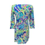 Lilly Pulitzer Lilly Pulitzer Women's Small Marlowe Dress Pullover Stretch Toucan Play Resort Photo 4