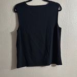 Cable & Gauge  Black Sleeveless Boxy Tank Top Photo 3