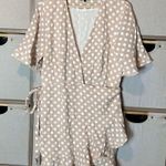Majorelle  Portia polka dot wrap dress Photo 0