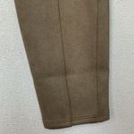 Spanx  women's medium tan faux suede skinny leg pull on pants slimming camel busi Photo 4