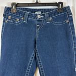 True Religion  Denim Blue Jeggings Skinny Low Rise Jeans Pullon Size 26 EUC #2509 Photo 1