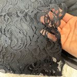 BCBGeneration Women's Halter Tulle Lace Dress Black Size 2 Photo 4