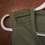 NWT Sandrine Rose The Crew Tank Embroidered Shoulders Size M Green Size M Photo 5