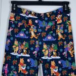 Lularoe Disney Winnie The Pooh Christmas Holiday Leggings ONE SIZE EUC #VEG Photo 1