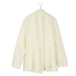 Lady Devon 1970s Vintage Union Made Cream White Blazer Jacket 2XL Size 2X Photo 2