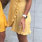 Pull & Bear Yellow Sun Dress Photo 0