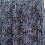 Hinge Black Blouse Photo 8