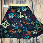 LuLaRoe NWT Women's A-Line Midi Skirt Size Small Multicolor Geometric Print Photo 0