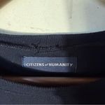 Citizens of Humanity  Flutter Shirt in Black Size Large Photo 8