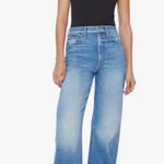 💕MOTHER SUPERIOR💕 Lasso Heel Jeans ~ How To Talk To A Tiger 24 NWT Blue Photo 0