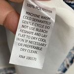 Saint Tropez West  Polyester Sleeveless Flowy Colorful Print Women's Size M Photo 4