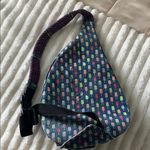 KAVU Women's Sling Bag - Blue with Multicolor Popsicle Pattern Photo 9