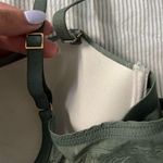 Aerie Lace Green and Tan Bra with Rose Gold clasps Photo 7