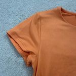 Sincerely Jules Vibrant Orange Crop Top Photo 3