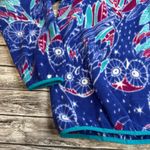 Patagonia Synchilla Snap-T Harvest Moon Blue Owl Fleece S Small Blue Pink Teal Photo 4