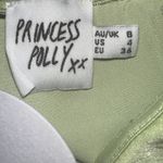Princess Polly  Strapless Mini‎ Dress Sage Green Twist Front Party Cocktail 4 Photo 6