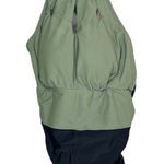 Cupshe  Keyhole Tunnelled One Piece Swimsuit Green Black Large Photo 0