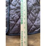 Eddie Bauer Women Medium Goose Down Quilted Brown Vest Buttons Pockets Sleeveles Photo 3